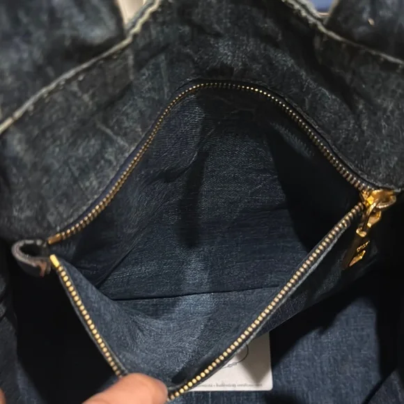 Prada Denim Tote - Picture 9 of 12